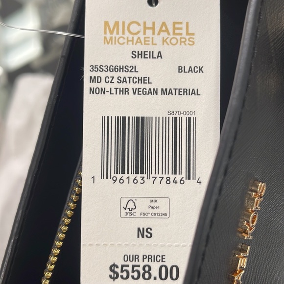 Michael Kors Sheila Medium Center Zip Satchel Crossbody Bag
NWT - Picture 10 of 16